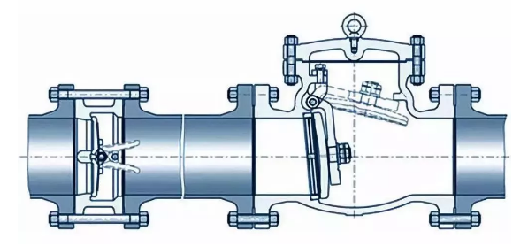 對夾式止回閥